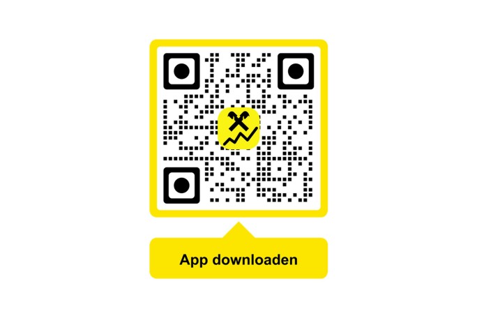 Qr-Code Raiffeisen Börse360°-App